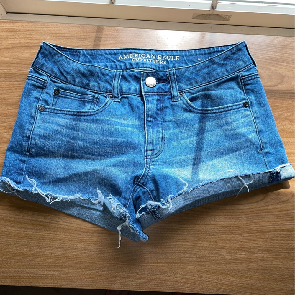 🦅 AEO Jean Shorts | Shortie size 6